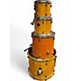Used Yamaha 4 Piece Stage Custom Natural Drum Kit Natural