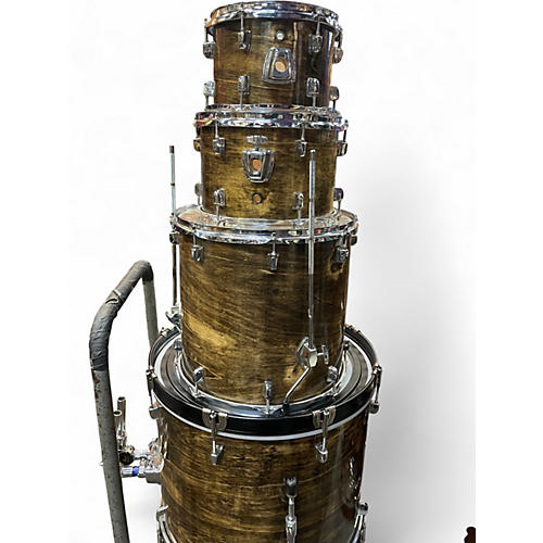 Used Yamaha 4 Piece Stage Custom WALNUT STAIN Drum Kit WALNUT STAIN