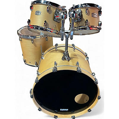 Used Yamaha 4 Piece Tour Custom Natural Drum Kit