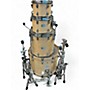 Used Yamaha 4 Piece Tour Custom Natural Drum Kit Natural