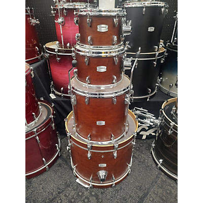 Yamaha Used Yamaha 4 Piece Tour Custom chocolate satin Drum Kit