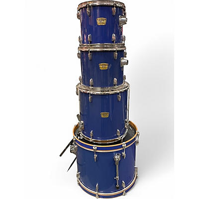 Used Yamaha 4 Piece YD Series Blue Drum Kit