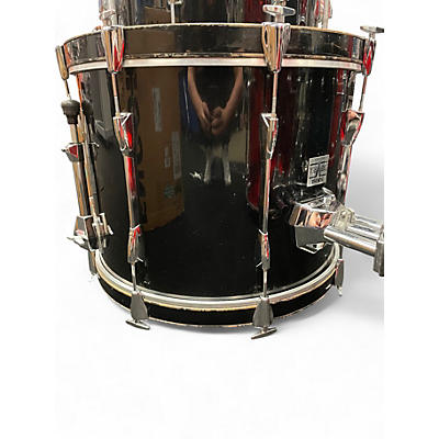 Used Yamaha 4 Piece power v special Black Drum Kit