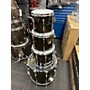 Used Yamaha Used Yamaha 4 piece Club Custom Black Shadow Drum Kit Black Shadow