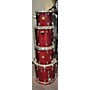 Used Yamaha Used Yamaha 4 piece MAPLE CUSTOM ABSOLUTE Black Cherry Drum Kit Black Cherry