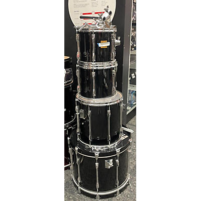 Yamaha Used Yamaha 4 piece Rock Tour Custom Black Spark Drum Kit