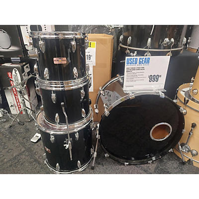 Yamaha Used Yamaha 4 piece Tour Custom 8000s Series Black Drum Kit