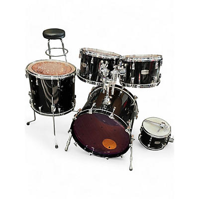 Used Yamaha 5 Piece ABSOLUTE KIT Black Drum Kit