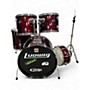 Used Yamaha 5 Piece ACCENT COMBO Wine Red Drum Kit Wine Red