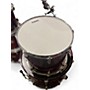 Used Yamaha 5 Piece BIRCH CUSTOM ABSOLUTE Wine Red Drum Kit Wine Red