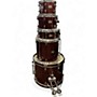 Used Yamaha 5 Piece ILZ Rydeen Burgundy Drum Kit Burgundy