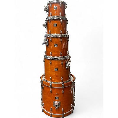 Used Yamaha 5 Piece Oak Custom Natural Drum Kit