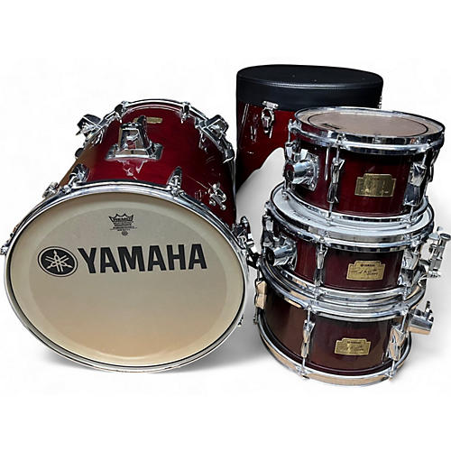 Yamaha Used Yamaha 5 Piece RICK MAROTTA Hipgig Cherry Drum Kit Cherry