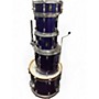 Used Yamaha 5 Piece RYDEEN Blue Drum Kit Blue