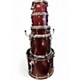 Used Yamaha 5 Piece RYDEEN SHELL PACK BURGUNDY GLITTER Drum Kit BURGUNDY GLITTER