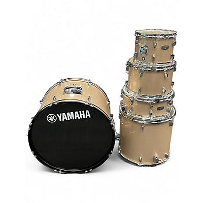 Used Yamaha 5 Piece Rydeen 5-Piece Shell Pack Champagne Glitter Drum Kit