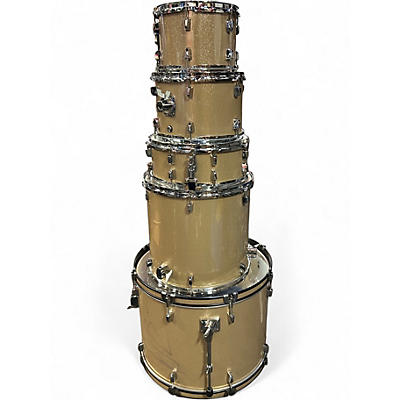 Used Yamaha 5 Piece Rydeen Champagne Glitter Drum Kit