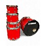 Used Yamaha 5 Piece Rydeen Red Drum Kit Red