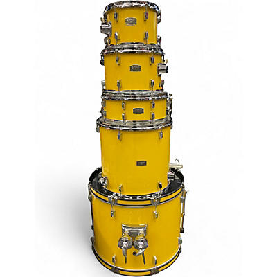 Used Yamaha 5 Piece Rydeen Yellow Drum Kit