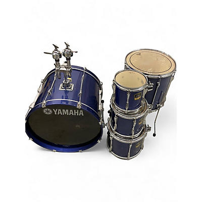 Used Yamaha 5 Piece STAGE CUSTOM ADVANTAGE INDIGO BLUE Drum Kit