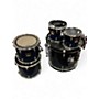 Used Yamaha 5 Piece Stage Custom Advantage Blue Fade Drum Kit Blue Fade