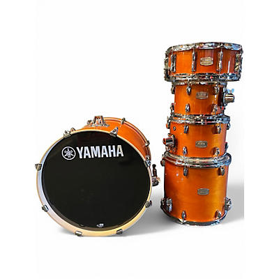 Used Yamaha 5 Piece Stage Custom Amber Drum Kit