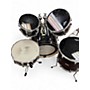 Used Yamaha 5 Piece Stage Custom BLACK Drum Kit BLACK