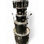 Used Yamaha 5 Piece Stage Custom Black Drum Kit Black