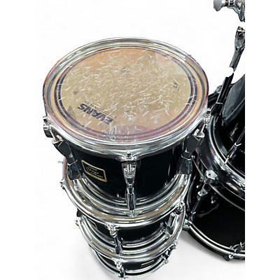 Used Yamaha 5 Piece Stage Custom Black Drum Kit