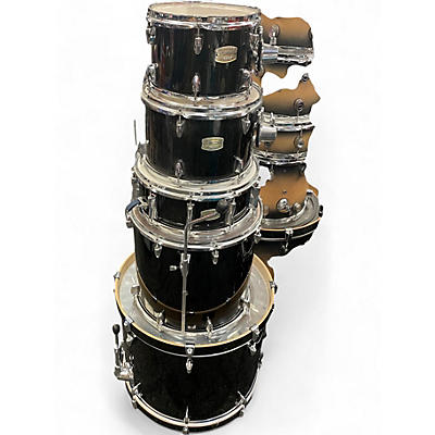 Used Yamaha 5 Piece Stage Custom Black Onyx Drum Kit