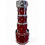 Used Yamaha 5 Piece Stage Custom Cranberry Red Drum Kit Cranberry Red