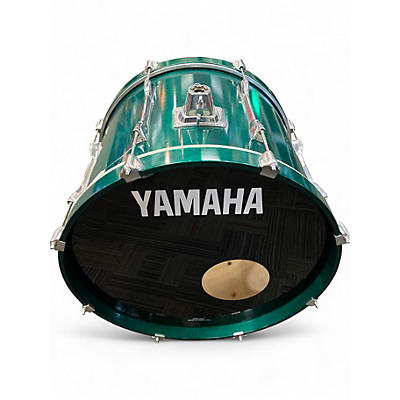 Used Yamaha 5 Piece Stage Custom Green Drum Kit