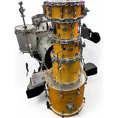 Used Yamaha 5 Piece Stage Custom Honey Amber Drum Kit