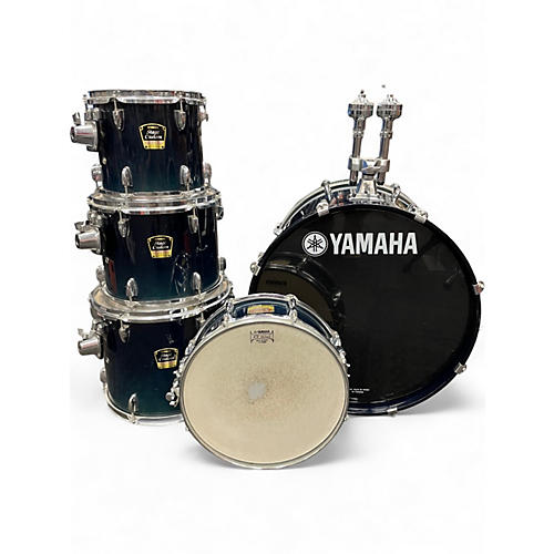 Used Yamaha 5 Piece Stage Custom Midnight Blue Drum Kit Midnight Blue
