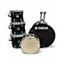 Used Yamaha 5 Piece Stage Custom Midnight Blue Drum Kit Midnight Blue