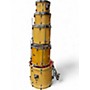 Used Yamaha 5 Piece Stage Custom Natural Drum Kit Natural