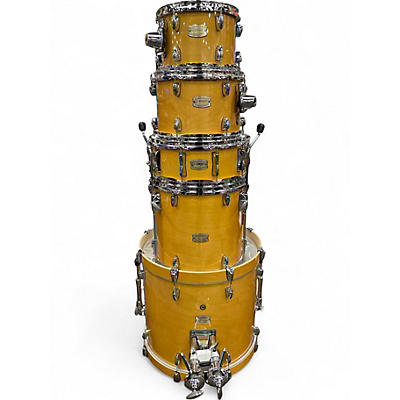 Used Yamaha 5 Piece Stage Custom Natural Wood Drum Kit