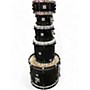 Used Yamaha 5 Piece Stage Custom Raven Black Drum Kit Raven Black