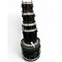 Used Yamaha 5 Piece Stage Custom Raven Black Drum Kit Raven Black