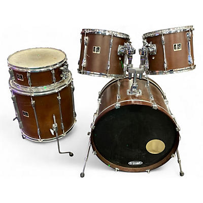 Used Yamaha 5 Piece Stage Custom Walnut Drum Kit