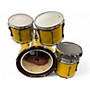 Used Yamaha 5 Piece Stage Custom Yellow Stain Drum Kit Yellow Stain