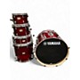 Used Yamaha 5 Piece Stage Custom cranberry red Drum Kit cranberry red