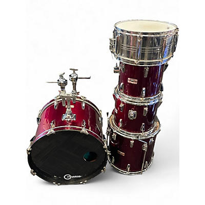 Used Yamaha 5 Piece Stage Series 5000 MIJ Red Drum Kit