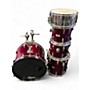 Used Yamaha 5 Piece Stage Series 5000 MIJ Red Drum Kit Red