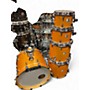 Used Yamaha 5 Piece Tour Custom CARAMEL SATIN Drum Kit CARAMEL SATIN