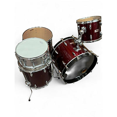 Used Yamaha 5 Piece Tour Series Crimson Red  Drum Kit