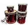 Used Yamaha 5 Piece YD Red Drum Kit Red