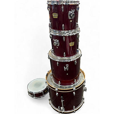 Used Yamaha 5 Piece YD SERIES Wine Red Drum Kit