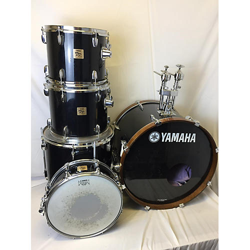 Yamaha Used Yamaha 5 piece DP Series Black Drum Kit Black