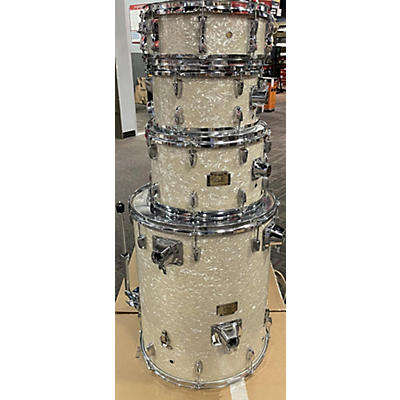 Yamaha Used Yamaha 5 piece HIPGIG SR. Al Foster Signature Series White Marine Drum Kit